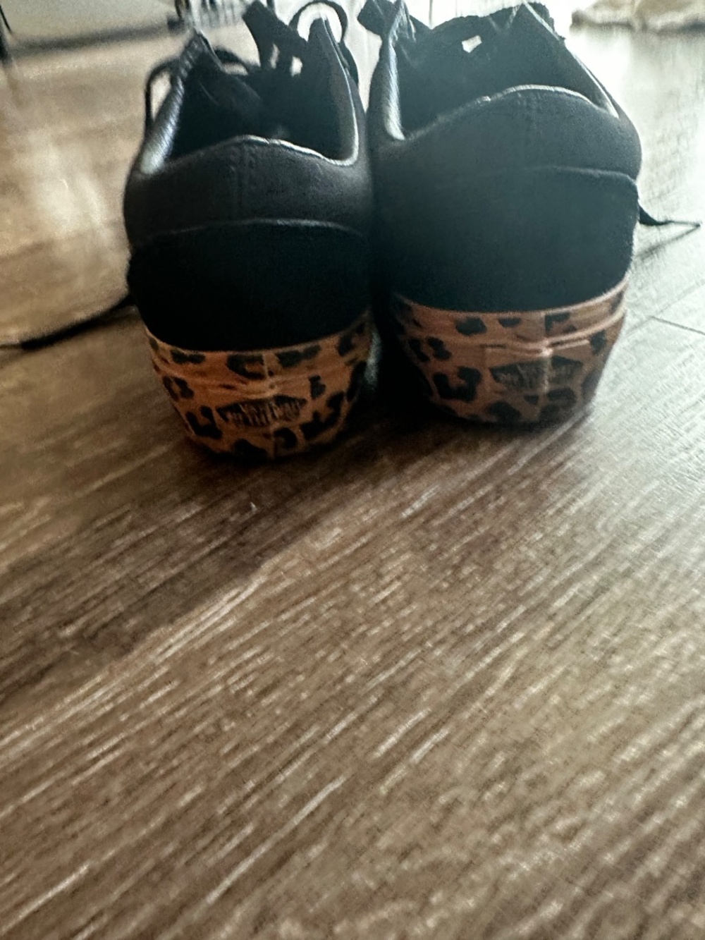 Platform Leopard Print Vans - Picture 3 of 6
